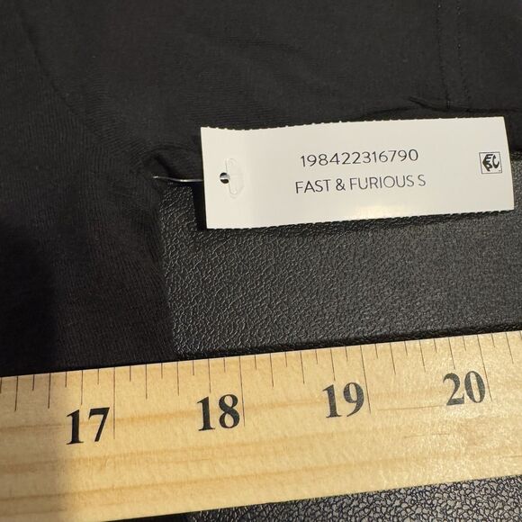 Fast & Furious T-Shirt S Black SS I Live My Life A Quarter Mile At A Time Cars - Picture 6 of 6